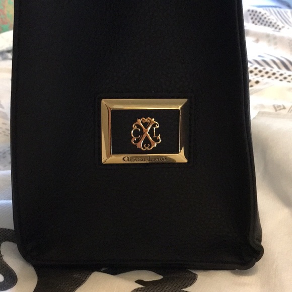 Christian Lacroix vegan leather embroidered tote - Picture 5 of 8